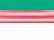 Kelly/ White/ Red-White Stripe