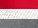 Red/ White/ Heather Grey