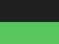 Black/ Neon Green