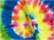 Fluorescent Rainbow Swirl