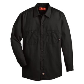 L535 Dickies Industrial Long Sleeve Work Shirt