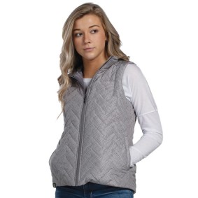 229713 Holloway Women's Repreve Eco Quilted Vest