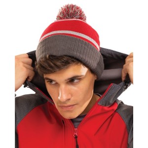 223816 Holloway 8 12 Reflective Knit Beanie