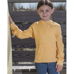 20450Y MV Sport Youth Sunproof Hooded Long Sleeve T-Shirt