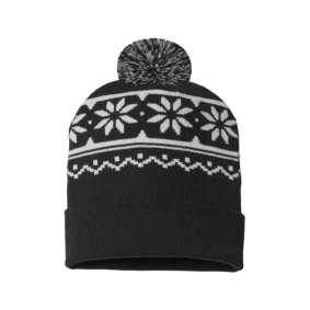RKF12 CAP AMERICA USA-Made Snowflake Beanie