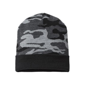 RKC12 CAP AMERICA USA-Made Camo Cuffed Beanie