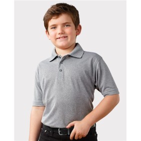 108Y Paragon Youth Saratoga Performance Mini Mesh Polo