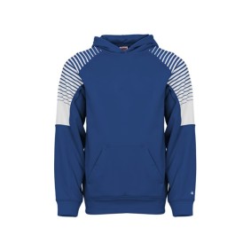 2405 Badger Youth Lineup Hooded Sweatshirt