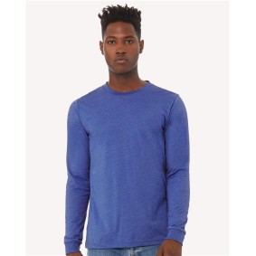 3501CVC BELLA  CANVAS Heather CVC Long Sleeve Tee