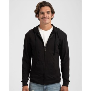 260 Tultex Beach Full-Zip Hooded Long Sleeve T-Shirt