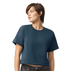 102 American Apparel Women's Fine Jersey Boxy Tee