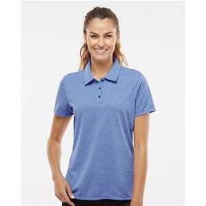 A583 Adidas Women's Heathered Polo