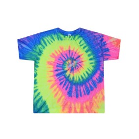 1050 Colortone Women's Tie-Dyed Crop T-Shirt