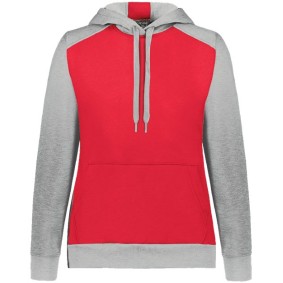 6867 Augusta Sportswear Women's Eco Revive Three-Season Triblend Fleece Hooded Sweatshirt