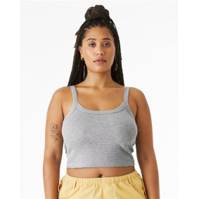 1012 BELLA  CANVAS Women's Micro Rib Spaghetti Strap Tank
