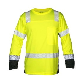 9177 Kishigo Premium Black Series Cool Touch Class 2 Long Sleeve T-Shirt