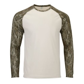 236 Paragon Jackson Mossy Oak Colorblocked Long Sleeve T-Shirt