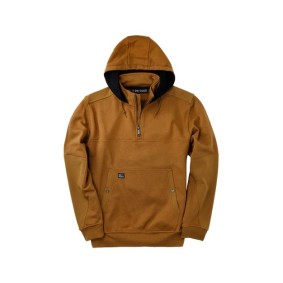 7349 DRI DUCK Mission Quarter-Zip Hooded Pullover
