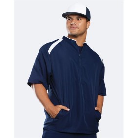229581 Holloway Clubhouse Short Sleeve Quarter-Zip Pullover