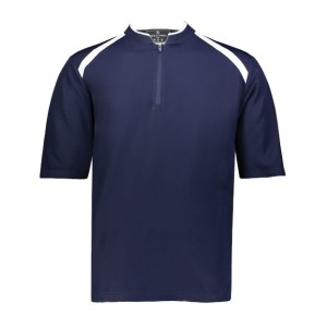 229681 Holloway Youth Clubhouse Short Sleeve Quarter-Zip Pullover