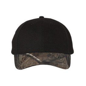 LC25 Kati Solid Crown with Camo Visor Cap