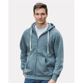 22132 MV Sport Vintage Fleece Full-Zip Hooded Sweatshirt