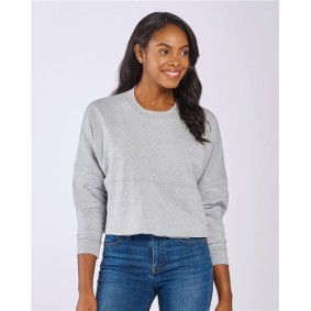 BW3515 Boxercraft Women's Crop Retro Jesery