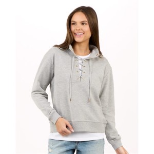 BW5401 Boxercraft Women's Lace Up Pullover
