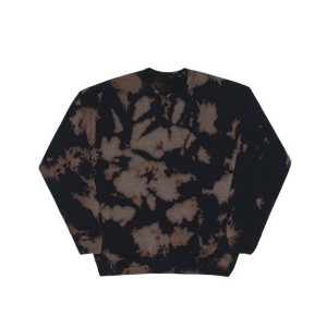 681BW Dyenomite Essential Fleece Bleach Wash Crewneck Sweatshirt