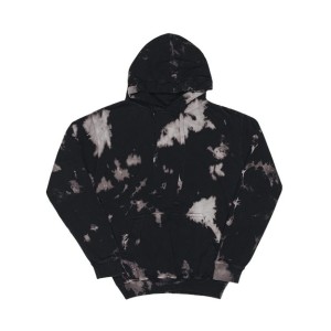 854BW Dyenomite Premium Fleece Bleach Wash Hooded Sweatshirt