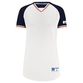R01X3X Russell Athletic Women's Classic V-Neck Jersey