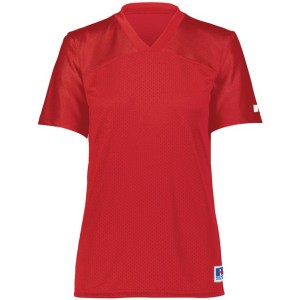 R0593X Russell Athletic Women's Solid Flag Football Jersey
