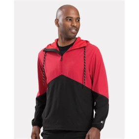R20DSM Russell Athletic Legend Hooded Quarter-Zip Pullover