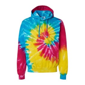 8777Y Colortone Youth Tie-Dyed Hooded Sweatshirt