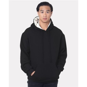 930 Bayside USA-Made Super Heavy Thermal Lined Hooded Sweatshirt