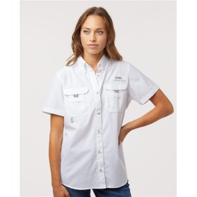 212473 Columbia Women's PFG Bahama Short Sleeve Shirt