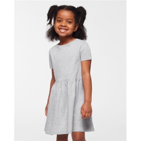 5333 Rabbit Skins Toddler Fine Jersey Dress
