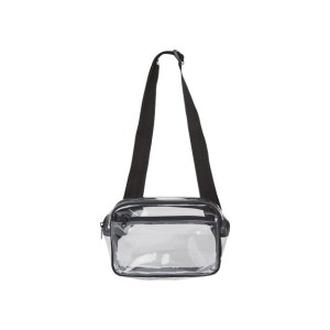 5778 Liberty Bags Clear Stadium 2-Pocket Fanny PackCrossbody Bag
