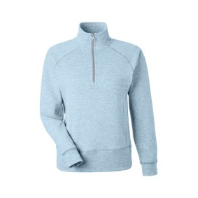 8743 J America Women's Electric Fleece Quarter-Zip Sweatshirt