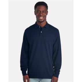 437LR JERZEES Dri-Power Long Sleeve Polo