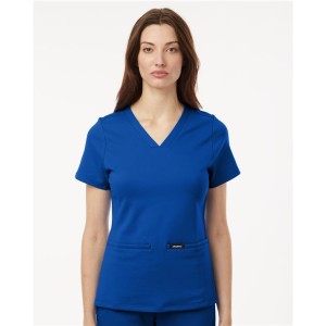W30003 Jaanuu Women's Cesi Ultrasoft Scrub V-Neck Top