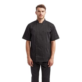 RP656 Artisan Collection by Reprime Short Sleeve Recycled Chef Coat