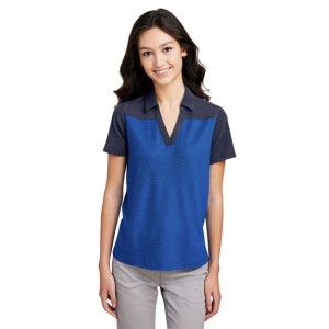CE112CW CORE365 Women's Fusion ChromaSoft Colorblock Polo