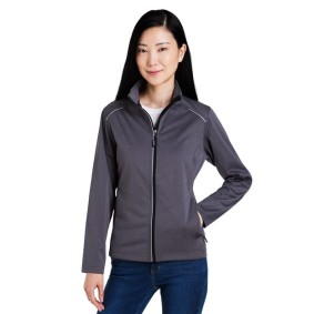 CE708W CORE365 Women's Techno Lite Three-Layer Knit Tech-Shell