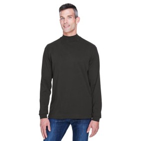D420 Devon  Jones Sueded Jersey Mock Neck T-Shirt