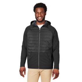 CE808 CORE365 Unisex Techno Lite Hybrid Hooded Jacket