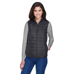 CE702W CORE365 Women's Prevail Packable Puffer Vest