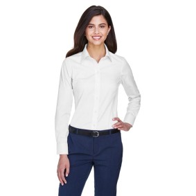D630W Devon  Jones Women's Crown Collection Oxford Woven Dress Shirt