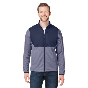 CE74 CORE365 Venture Heathered Stripe Hybrid Jacket
