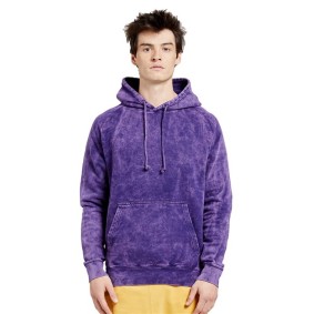 LST004 Lane Seven Vintage Raglan Hooded Sweatshirt